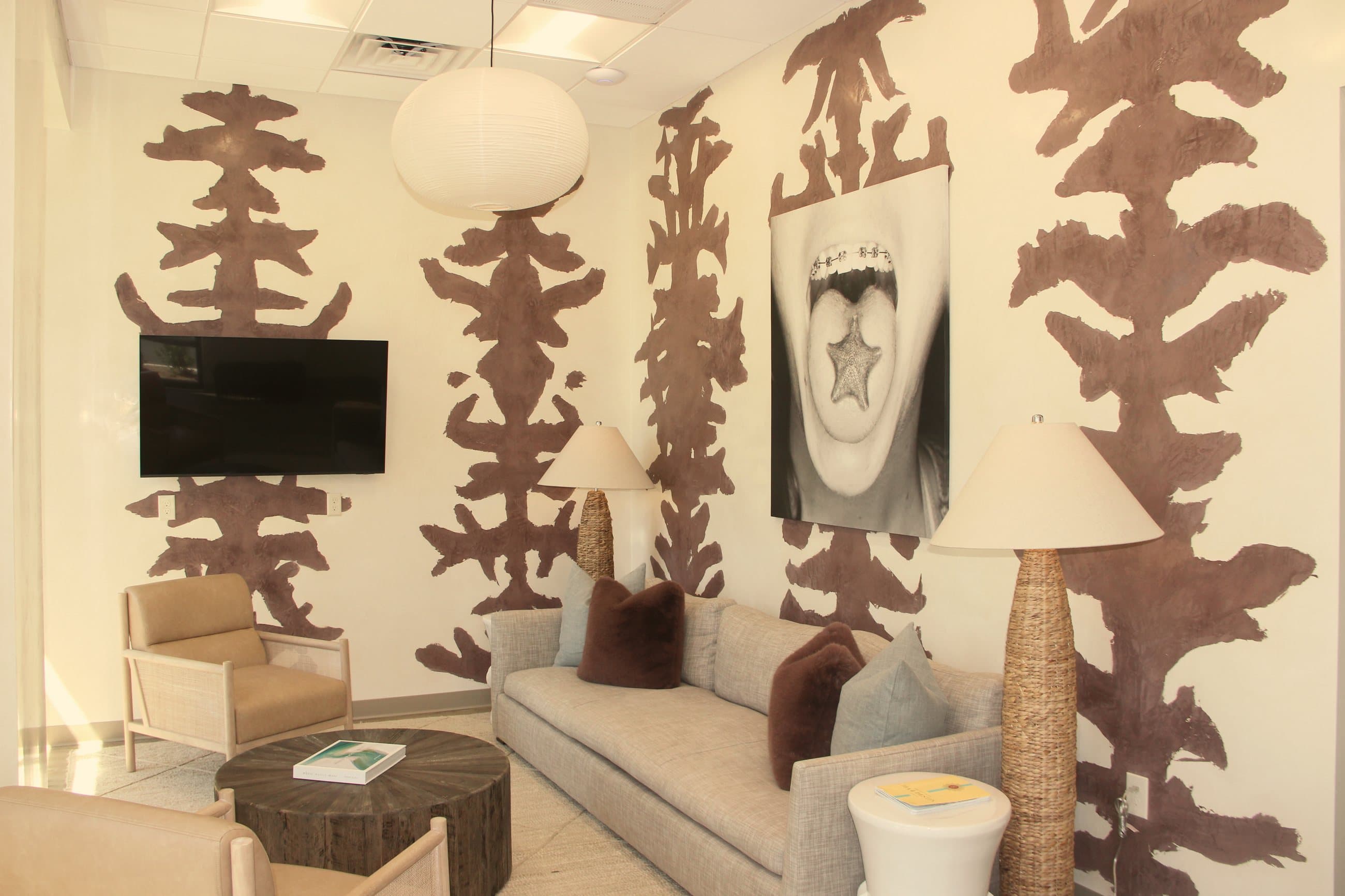 Seating room in the Santa Rosa Beach office